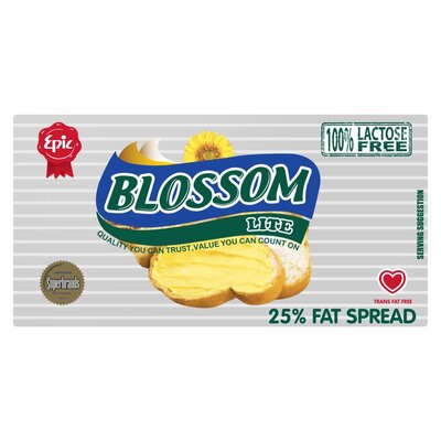 Blossom Lite 50% Fat Spread Brick 500g