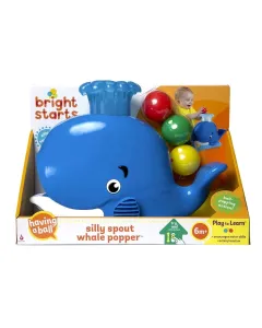 Bright Starts Silly Spout Whale Popper 6m+
