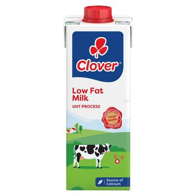 Clover Low Fat Uht Milk 1L