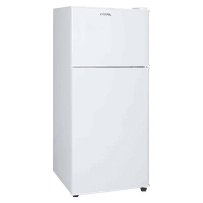Goldair 130L Combo Metallic fridge White Gdd-130a