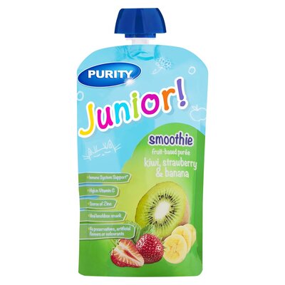 Purity Junior Kiwi, Strawberry & Banana 110ml