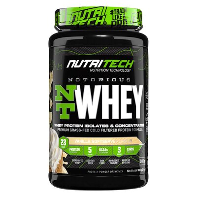 Nutritech Whey Protein Vanilla Soft Serv 908g
