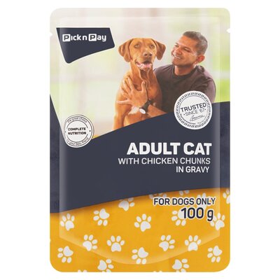 PnP Adult Dog W/Chic Chnks in Gravy 100g