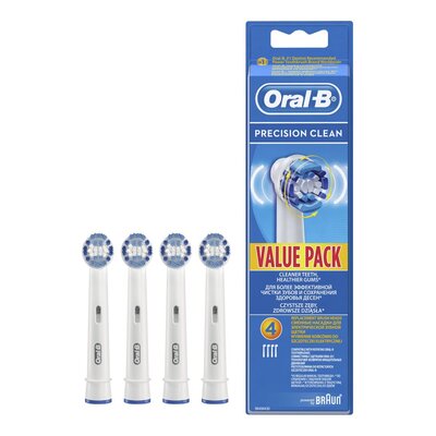 Oral-B EB17 Precision Clean Bristles 4 Pack