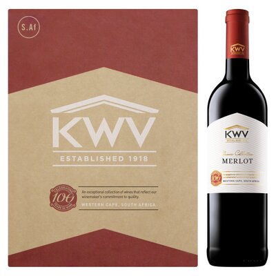 KWV Merlot Classic 750ml x 6