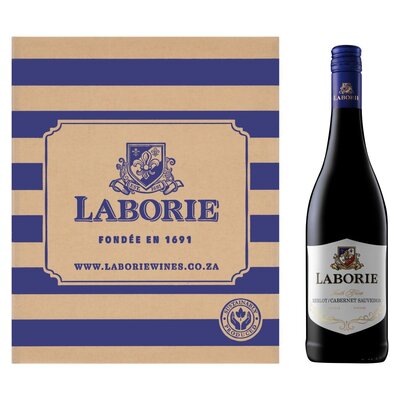 Laborie Merlot Cabernet Sauvignon 6 x 750ml