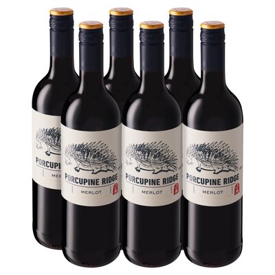 Porcupine Ridge Merlot 750ml x 6