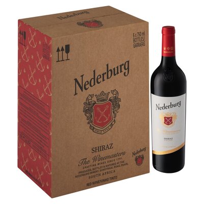 Nederburg Winemasters Shiraz 6 x 750ml