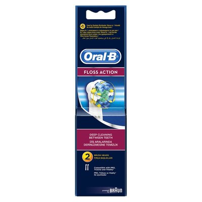 Oral-b EB25 Toothbrush Floss Action 2 Pa
