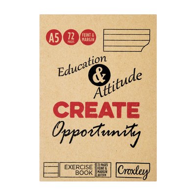 Croxley A5 Jd173 72 Page Feint Exercise Book