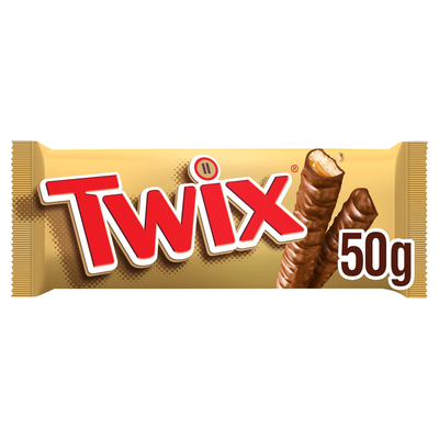 Twix Chocolate Bar Classic 50g