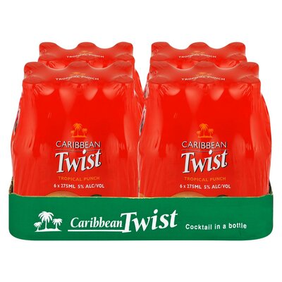 Caribbean Twist Tropical Punch NRB 24 x 275ml