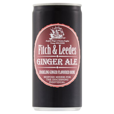Fitch & Leedes Ginger Ale Can 200ml