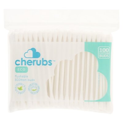 Cherubs Eco Cotton Buds 100ea