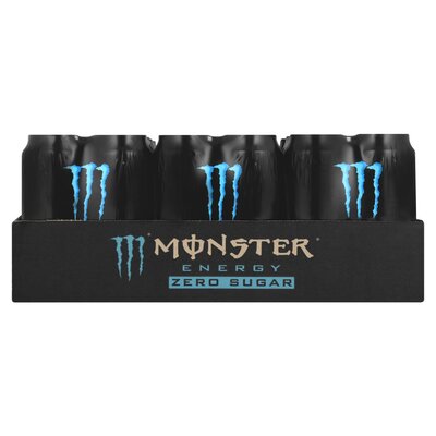 Monster Absolutely Zero Energy Drink 24 x 500ml