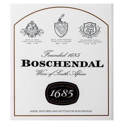 Boschendal 1685 Merlot 750ml x 6