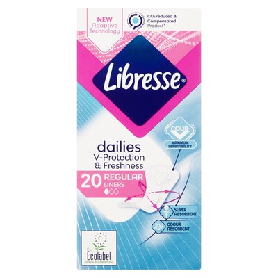 Libresse Pantyliners Normal 20ea