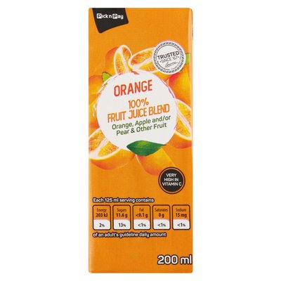 PnP Long Life Orange Juice 200ml