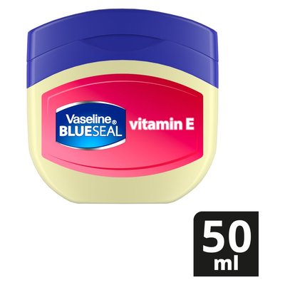 Vaseline Blue Seal Vitamin E Moisturizing Petroleum Jelly 50ml
