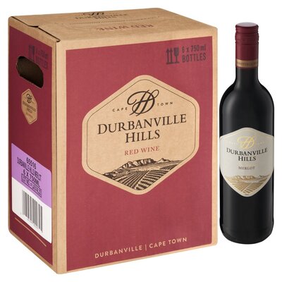 Durbanville Hills Merlot 750ml x 6