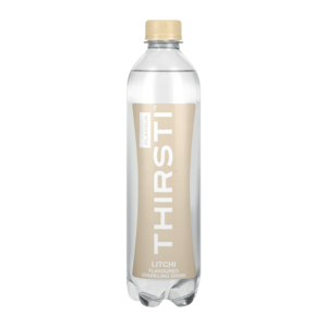 Thirsti Sparkling Litchi Flavoured Drink 500ml
