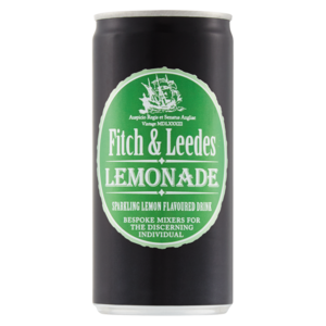 Fitch & Leedes Lemonade Flavoured Sparkling Drink Can 200ml