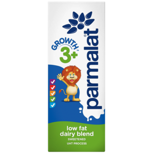Parmalat Growth Milk 3+ Low Fat Dairy Blend 200ml
