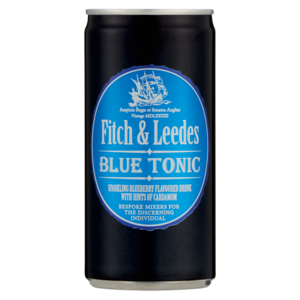 Fitch & Leedes Blueberry & Cardamom Flavoured Sparkling Tonic Drink Can 200ml