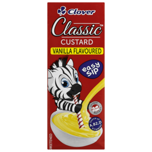 Clover Classic Vanilla Flavoured Custard 200ml