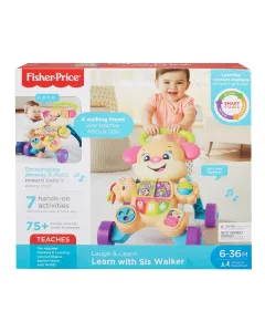 Fisher Price Laugh And Learn Smart Stages Learn With Sis Walker Musical Walking Toy