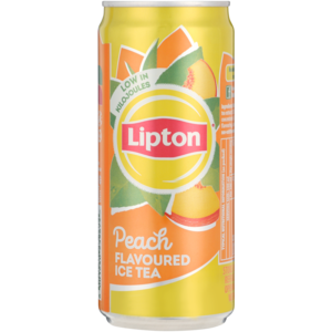 Lipton Peach Flavoured Ice Tea Can 300ml
