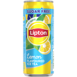 Lipton Sugar Free Lemon Flavour Ice Tea Can 300ml
