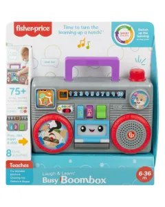 Laugh And Learn Busy Boombox Infant Activity Toy (uk English Edition)