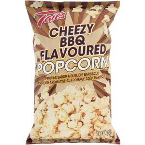 Tait's Cheezy BBQ Flavoured Popcorn 100g