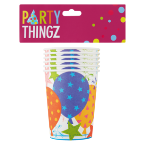 Party Thingz Party Cups 6 Pack