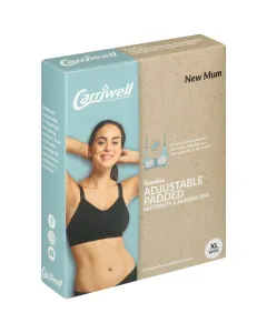Carriwell Seamless Padded Nursin Bra White Xlarge