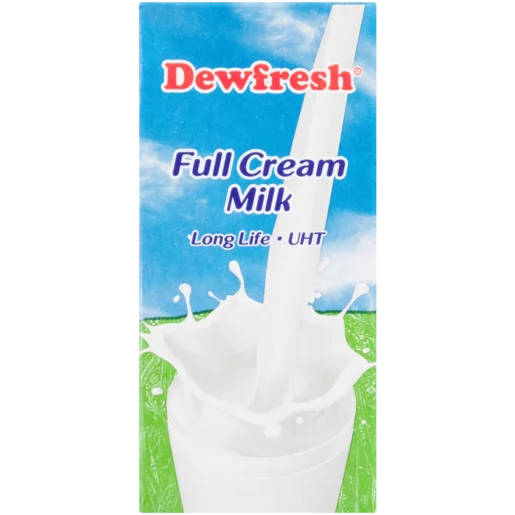 Dewfresh Long Life Full Cream Milk 1L