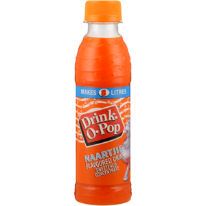 Drink-O-Pop Cordial Naartjie Flavoured Drink 200ml