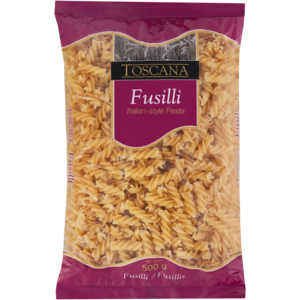 Toscana Fusilli Pasta 500g