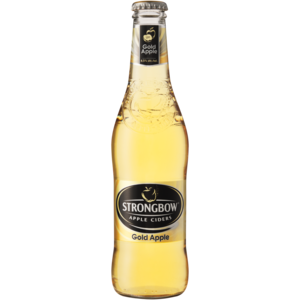 Strongbow Gold Apple Cider Bottle 330ml