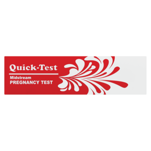 Quick-Test Midstream Pregnancy Test
