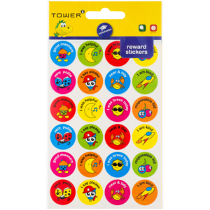 TOWER Behaviour Stickers 3 Sheets