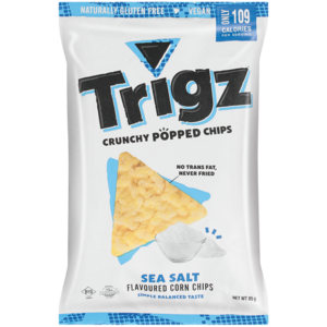 Trigz Sea Salt Crunchy Popped Chips 85g