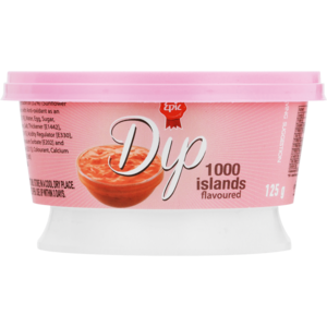 Epic 1000 Islands Flavoured Dip 125g