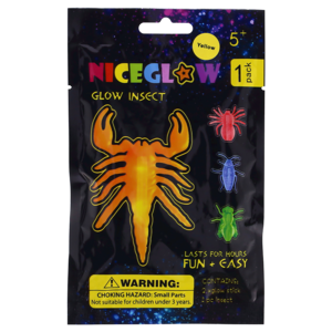 Glow In The Dark Insects (Type May Vary)