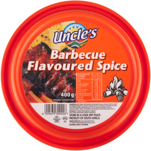 Uncle's Barbecue Flavoured Spice 400g