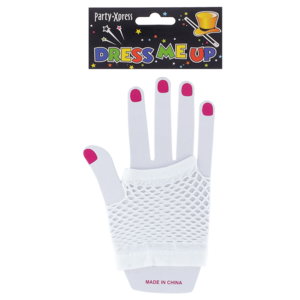 Dress Up Small Fishnet Gloves (Colour May Vary)