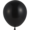 Metallic Black Loose Balloon