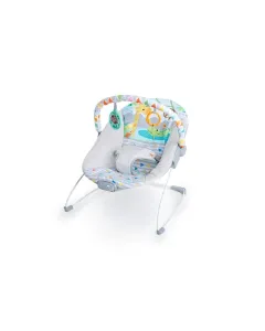 Bright Starts Safari Fun Vibrating Bouncer 0-6m