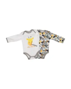 Bodyvest 2 Pack Safari 3-6 Months
